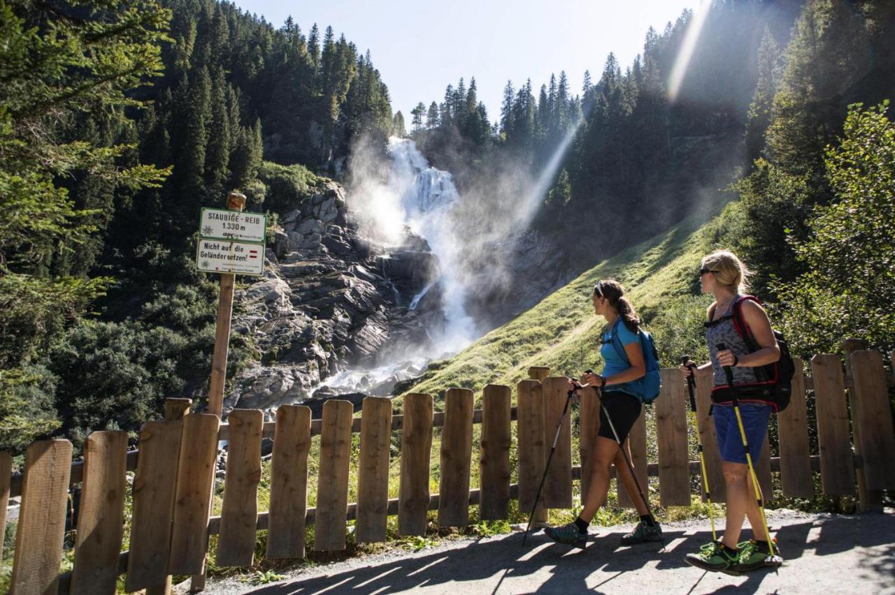 Wasserfall, Chalet Krimml